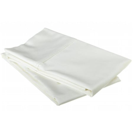 Impressions By Luxor Treasures 530 Thread Count Egyptian Cotton Standard Pillowcase Set Solid White 530SDPC SLWH